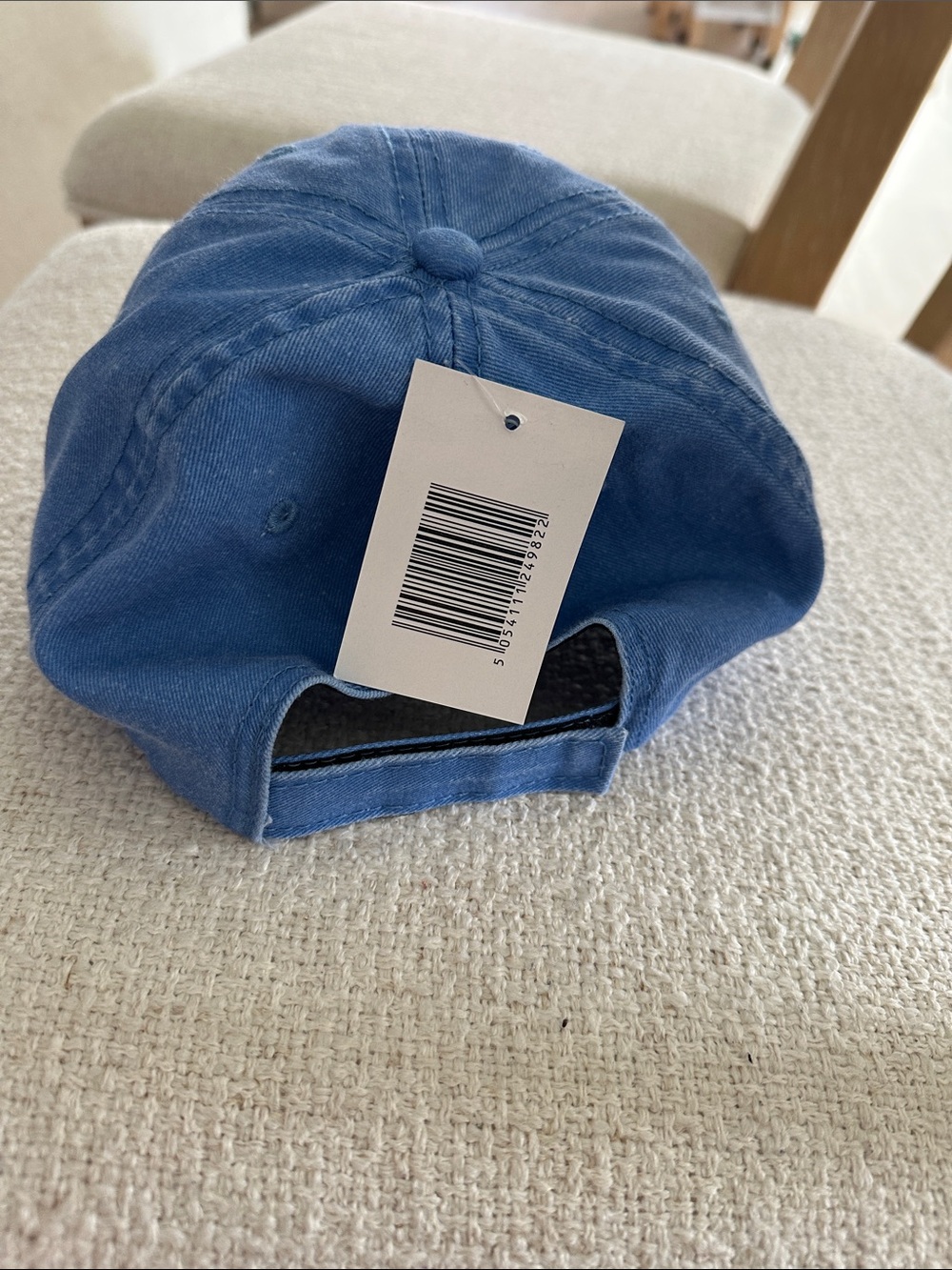 Original Scotland Embroidered Baseball Cap - Blue/Tan - Picture 3 of 4
